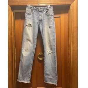 Moussy Vintage Straight Leg Jeans